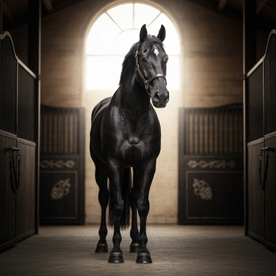 Cute French Bulldog puppy with a variety of colorful genetic trait icons